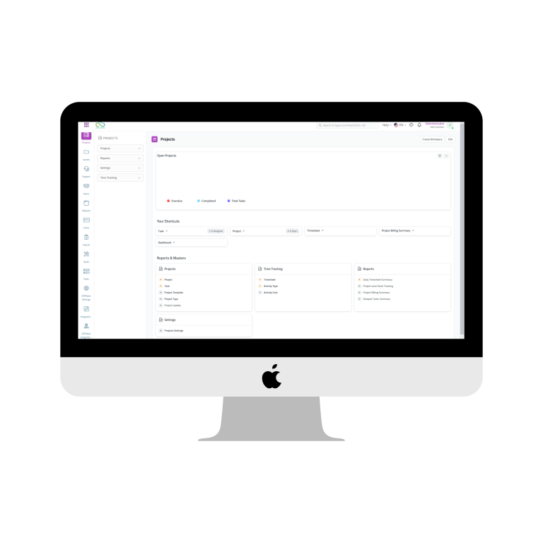 لوحة التحكم الرئيسية